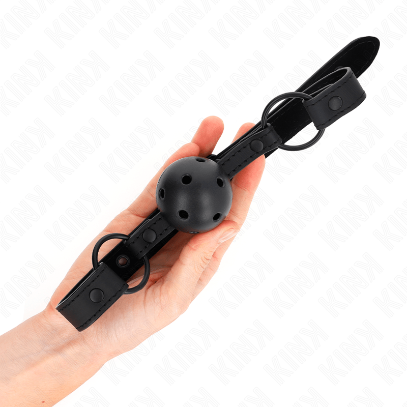 KINK - NEOPRENE BALL 4.5 CM GAG 63.5 X 2 CM ADJUSTABLE 41 X 59 CM - Kink&Play