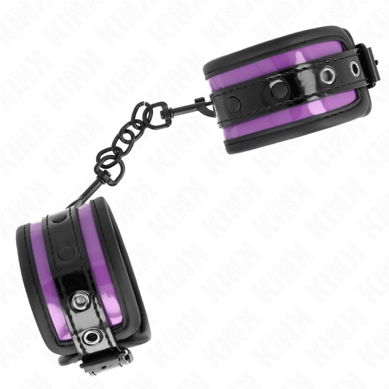 KINK - NEOPRENE WRIST RESTRAINTS LIGHT PURPLE AJUSTABLE 21 - 28 CM X 5 CM - Kink&Play