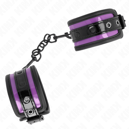 KINK - NEOPRENE WRIST RESTRAINTS LIGHT PURPLE AJUSTABLE 21 - 28 CM X 5 CM - Kink&Play