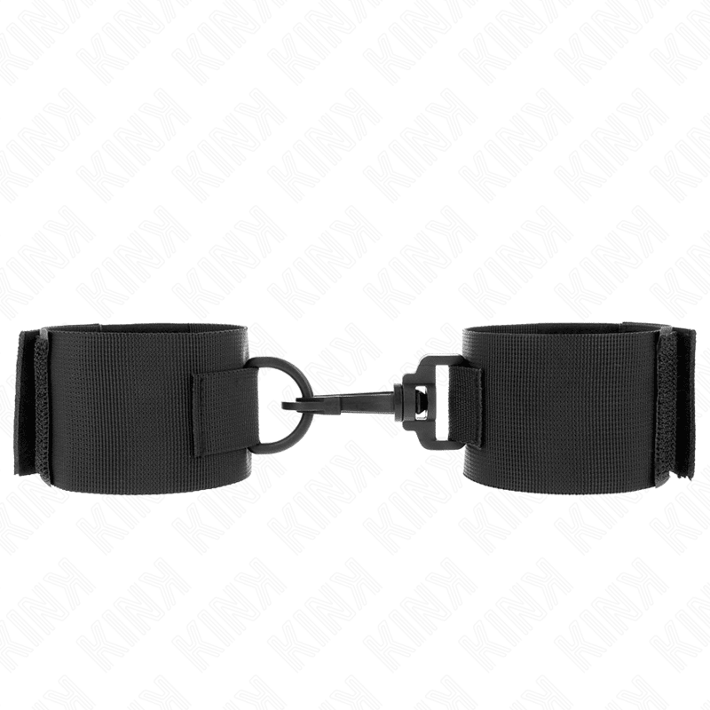 KINK - NYLON WRIST RESTRAINTS BLACK - Kink&Play