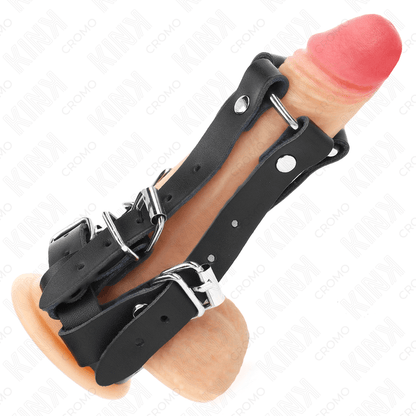 KINK - PENIS RING WITH MULTIPLE ADJUSTABLE STRAPS - Kink&Play
