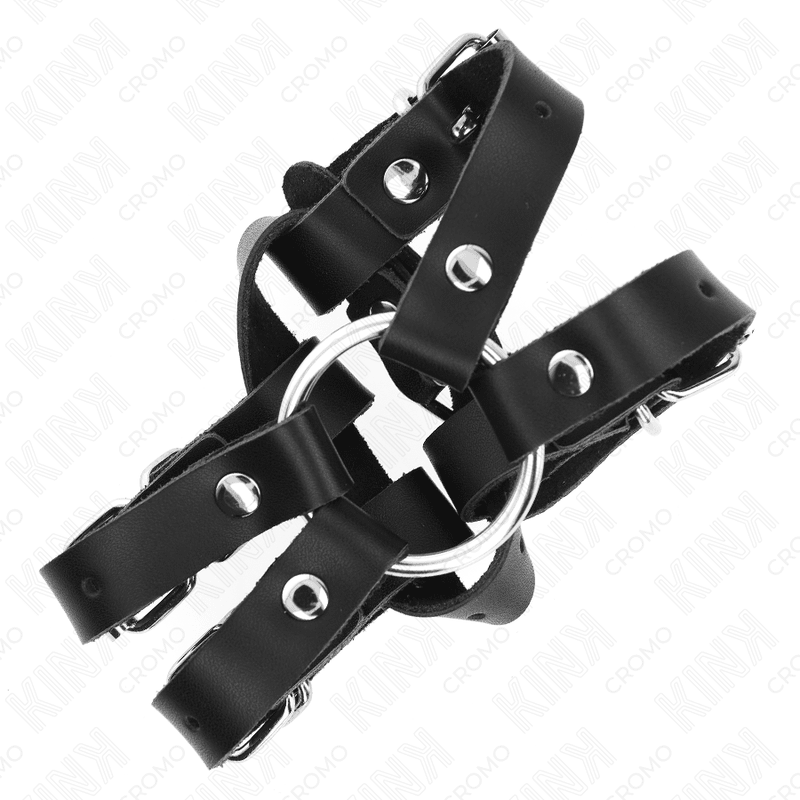 KINK - PENIS RING WITH MULTIPLE ADJUSTABLE STRAPS - Kink&Play
