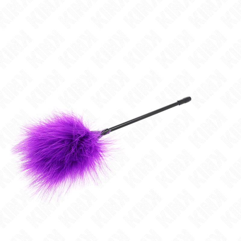 KINK - PURPLE TICKLE FEATHERS USED FOR THE BONDAGE KIT 27 CM - Kink&Play