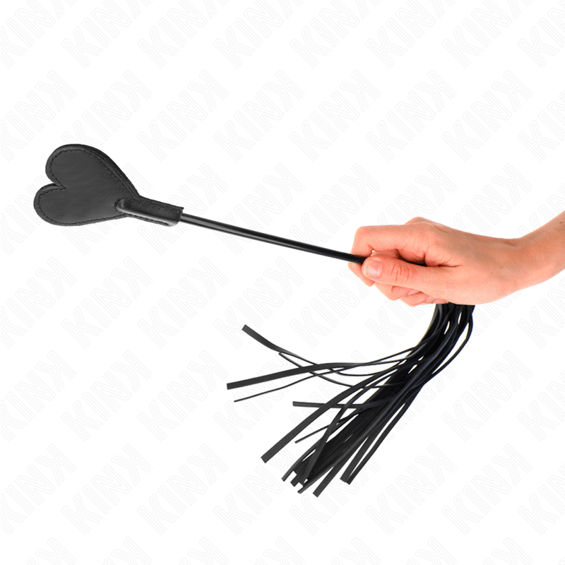 KINK - RANGE WHIP WITH HEART PANDEL 35 CM - Kink&Play