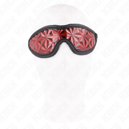 KINK - RED DIAMOND PATTERN HEADBAND 20.5 x 6 CM - Kink&Play