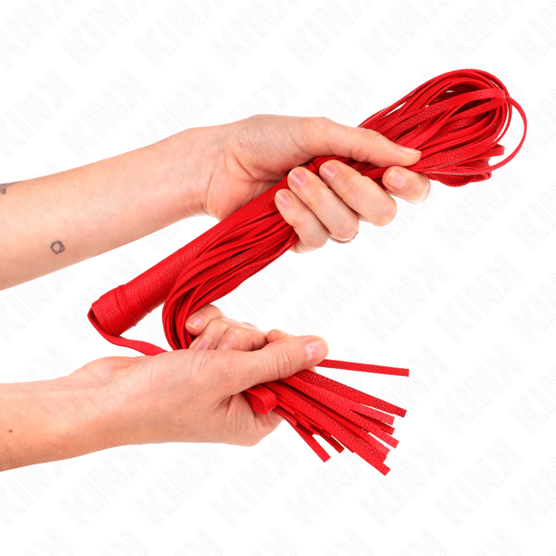 KINK - RED SOFT PVC WHIP 70 CM - Kink&Play