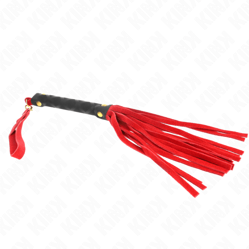 KINK - RED SUEDE MINI WHIP 30 CM - Kink&Play