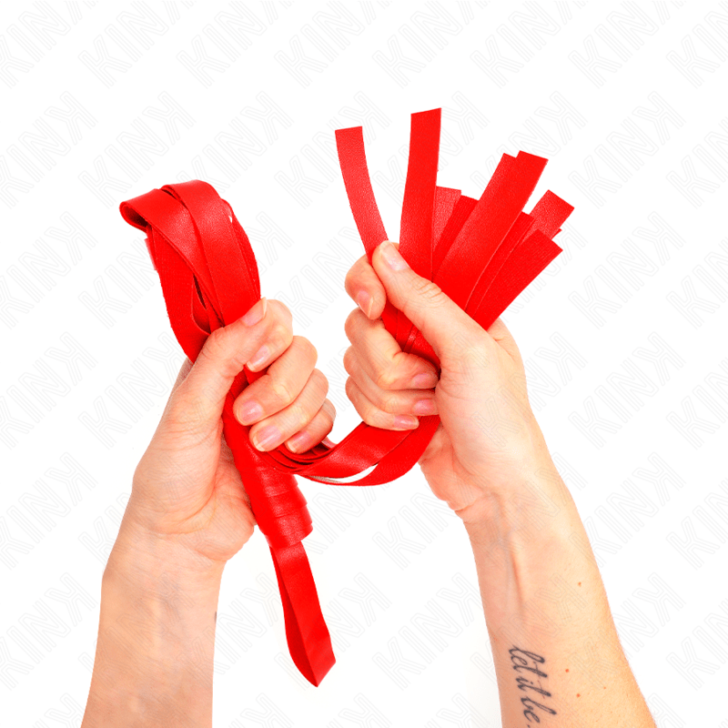 KINK - RED WIDE TAIL WHIP 48.5 CM - Kink&Play