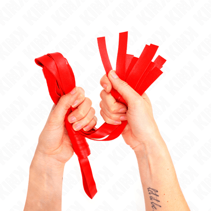 KINK - RED WIDE TAIL WHIP 48.5 CM - Kink&Play