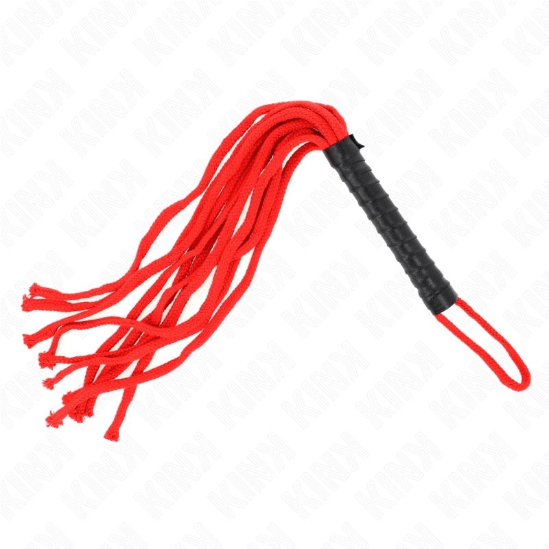 KINK - ROJO ROPE WHIP 56 CM - Kink&Play
