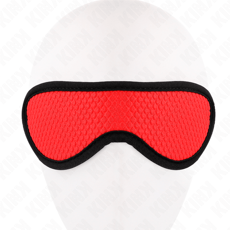 KINK - SCALE TEXTURE BANDAGE WITH RED COVERED EDGE 20 x 7 CM - Kink&Play
