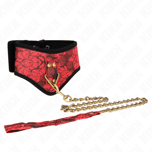 KINK - SCANDAL MODEL NECKLACE WITH LACE STRAP 75 CM 44 X 10 CM - Kink&Play