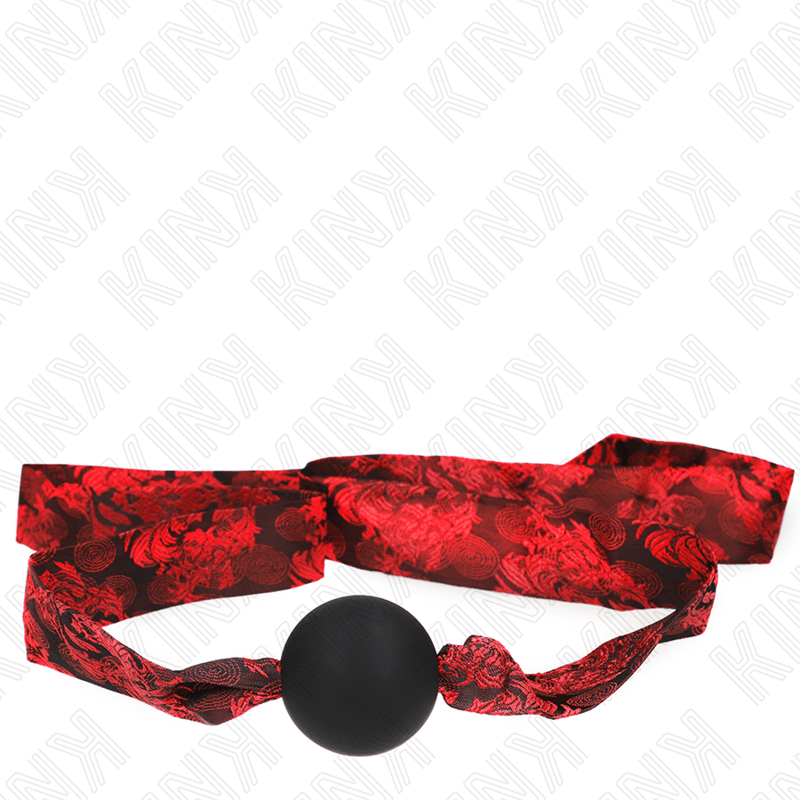 KINK - SCANDAL SILICONE BALL 4.5 CM GAG MODEL 2 146 x 4 CM - Kink&Play