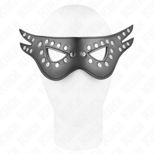 KINK - SEXY LEATHERETTE MASK MODEL 1 27 x 13 CM - Kink&Play