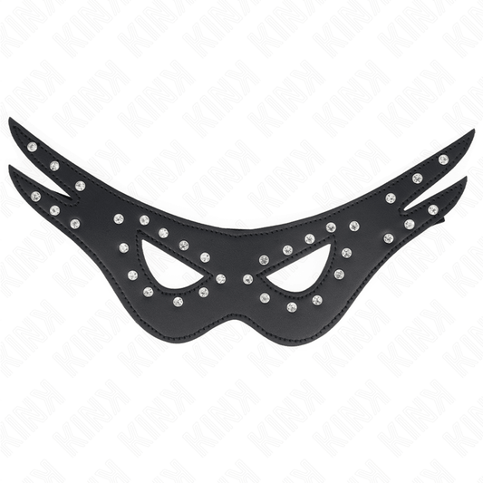 KINK - SEXY LEATHERETTE MASK MODEL 2 27 x 13 CM - Kink&Play