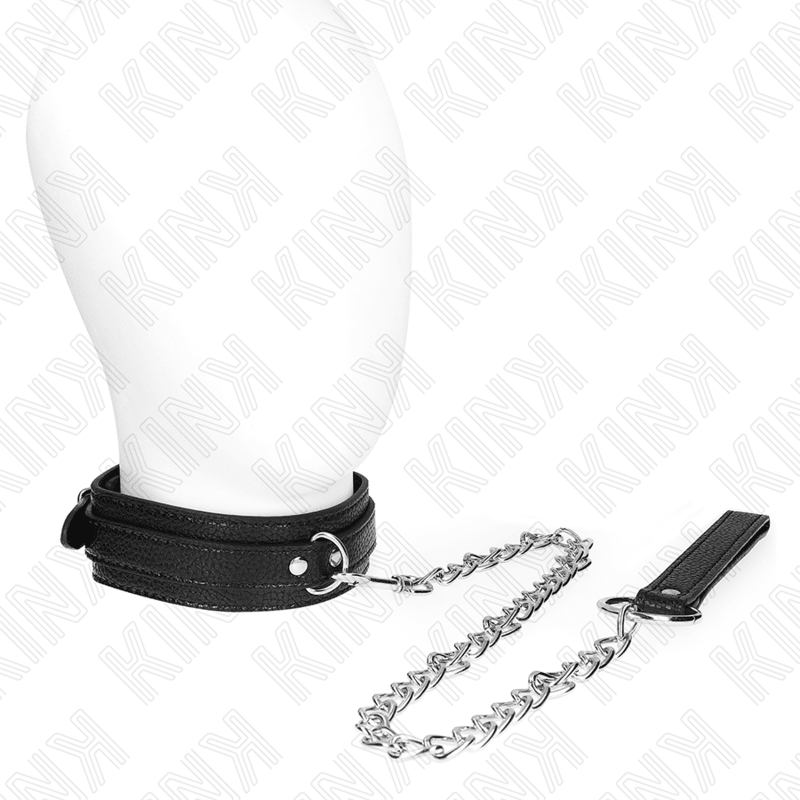 KINK - SNAKE PATTERN NECKLACE WITH LEASH 65 CM - Kink&Play