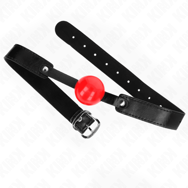 KINK - SOFT TPE BALL 4 CM GAG MODEL 1 66 x 2.5 CM ADJUSTABLE 41 - 61 CM - Kink&Play