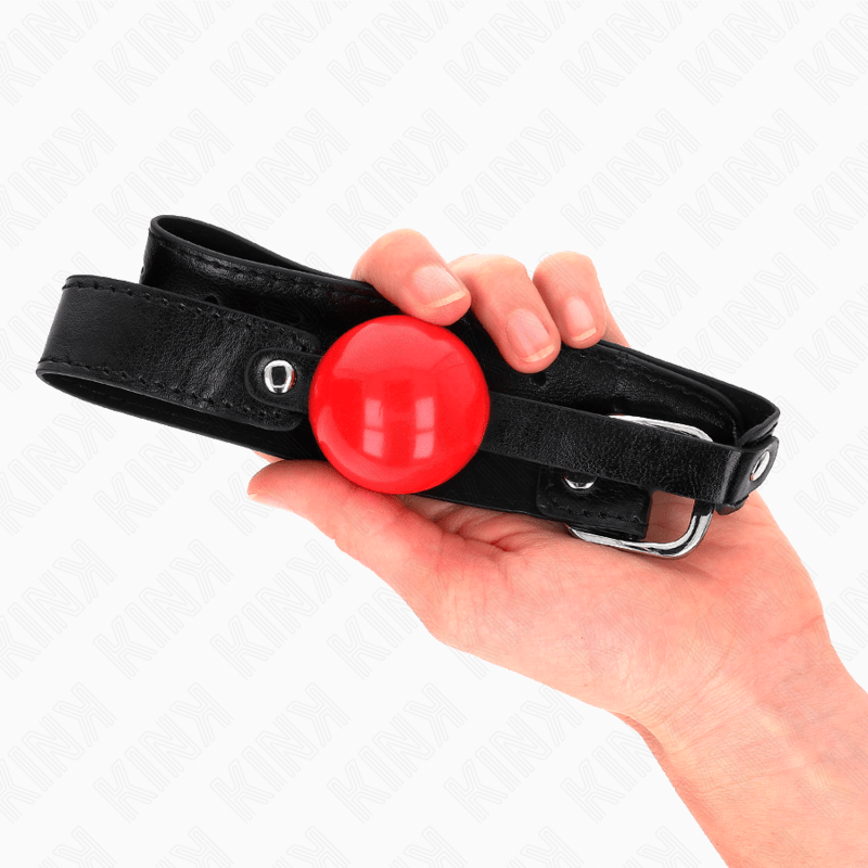 KINK - SOFT TPE BALL 4 CM GAG MODEL 1 66 x 2.5 CM ADJUSTABLE 41 - 61 CM - Kink&Play