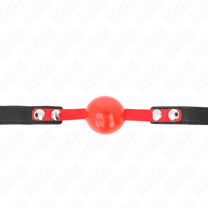 KINK - SOFT TPE BALL 4 CM GAG MODEL 4 60 x 2 CM ADJUSTABLE 37 - 52 CM - Kink&Play