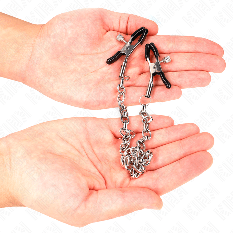 KINK - THICK CHAIN NIPPLE CLAMPS 30 CM - Kink&Play