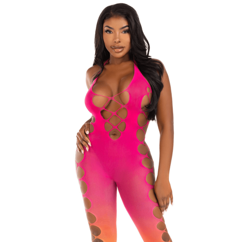 LEG AVENUE - ANKLE BODYSTOCKING SUNSET - Kink&Play