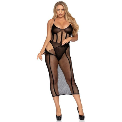 LEG AVENUE - BODYSUIT AND SKIRT SET ONE SIZE - Kink&Play