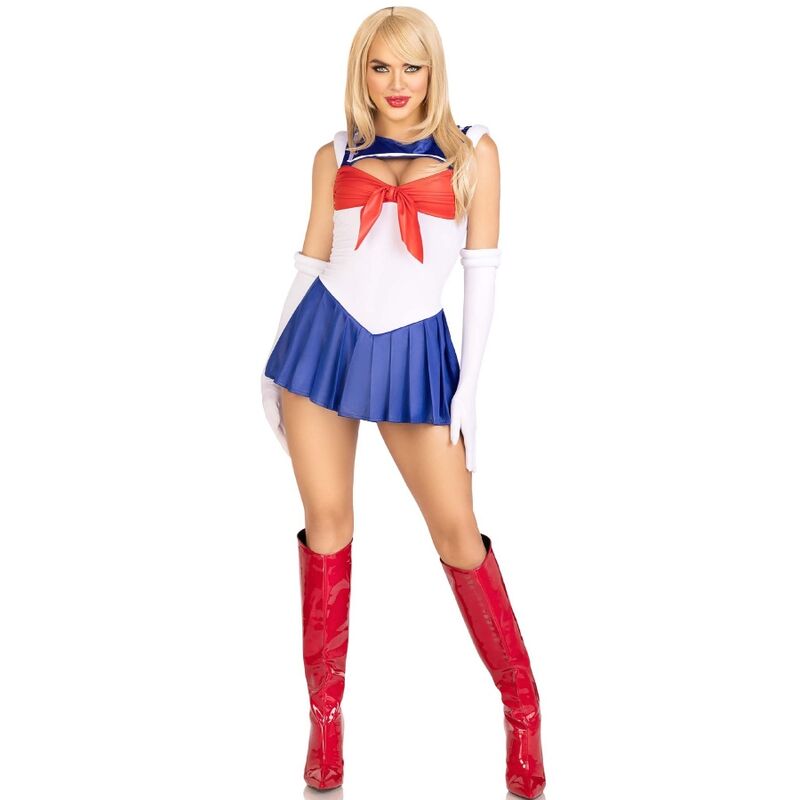 LEG AVENUE - COSTUME SEXY SAILOR MULTICOLOR M - Kink&Play