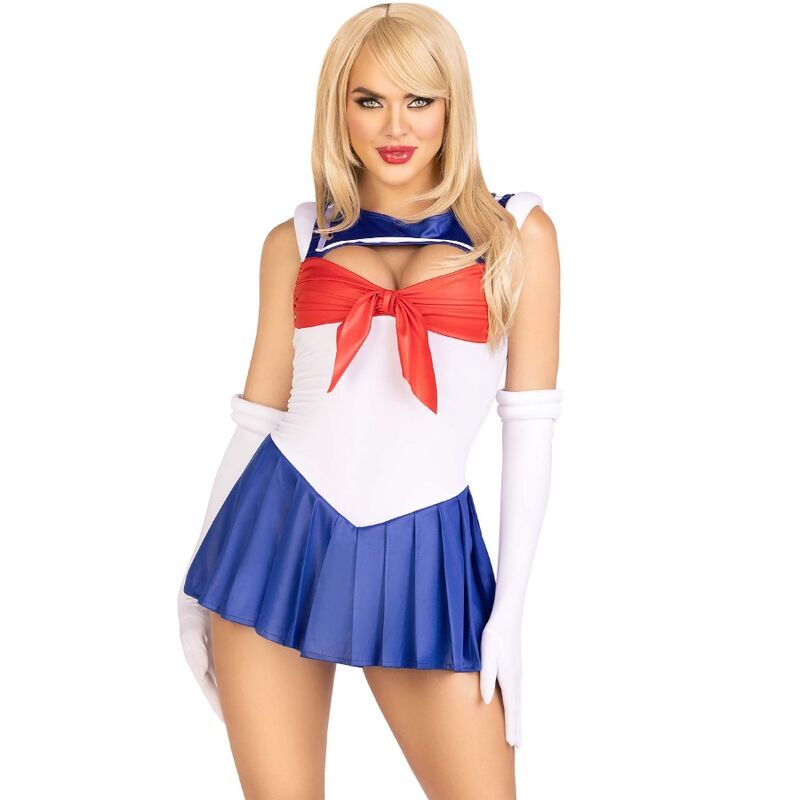 LEG AVENUE - COSTUME SEXY SAILOR MULTICOLOR M - Kink&Play