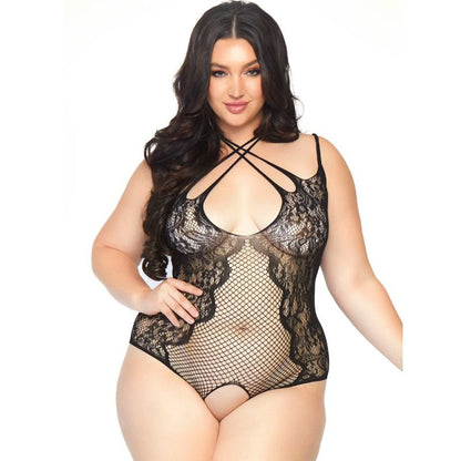 LEG AVENUE - CROTHLESS TEDDY 1X - 2X - Kink&Play