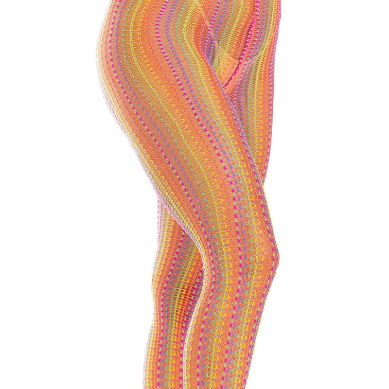 LEG AVENUE - MULTICOLOR CROCHET STOCKINGS - Kink&Play