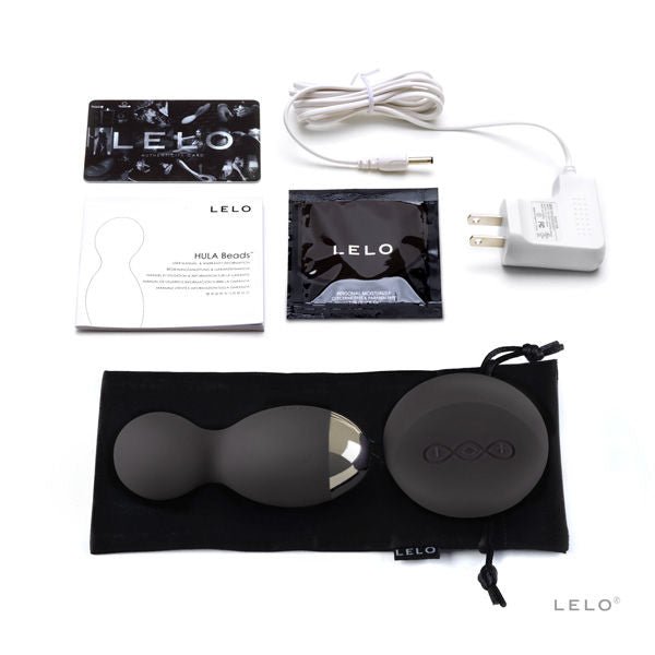LELO - BADGE HULA BALLS BLACK - Kink&Play