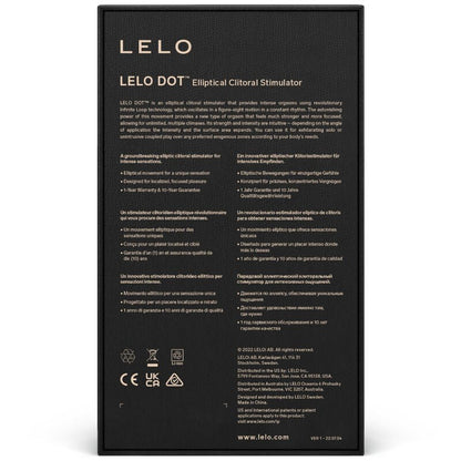 LELO - DOT CLITORIS STIMULATOR - LILAC - Kink&Play