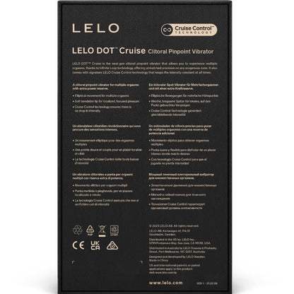 LELO - DOT CRUISE YELLOW CLITORIS STIMULATOR - Kink&Play