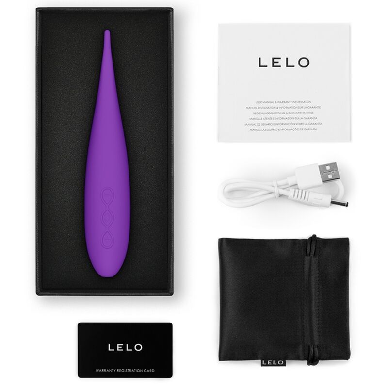 LELO - DOT TRAVEL CLITORIS STIMULATOR PURPLE - Kink&Play