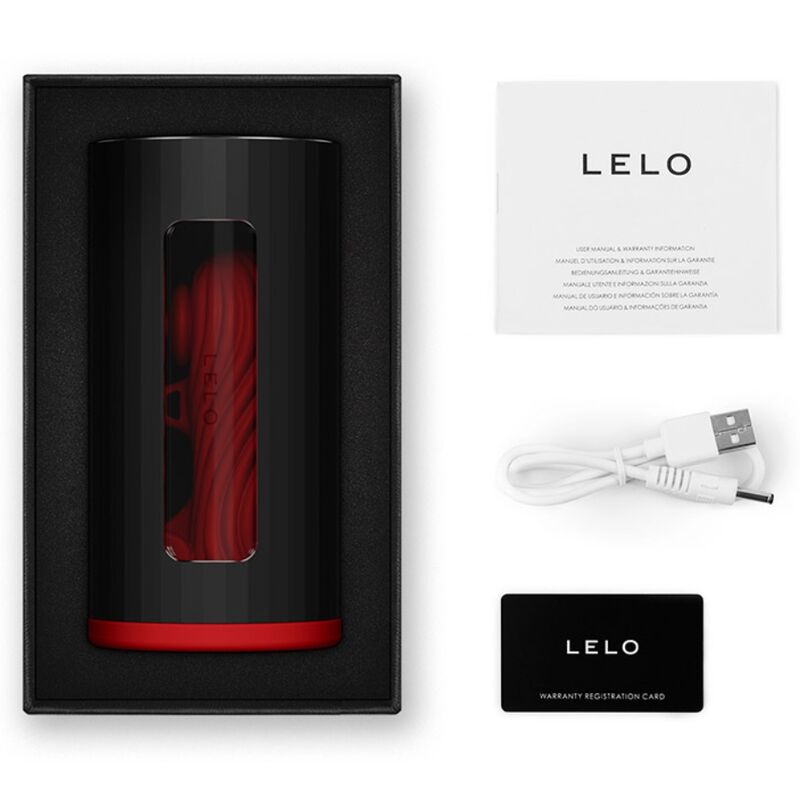 LELO - F1S V3 MALE MASTURBATOR RED - Kink&Play