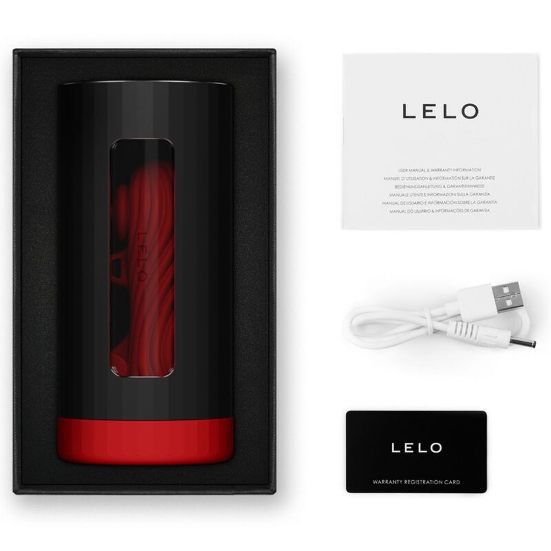 LELO - F1S V3 MALE MASTURBATOR RED XL - Kink&Play