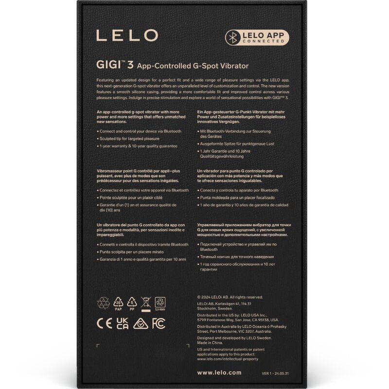 LELO - GIGI™ 3 G - SPOT VIBRATOR BLUE - Kink&Play
