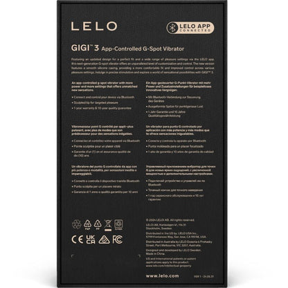LELO - GIGI™ 3 G - SPOT VIBRATOR PINK - Kink&Play