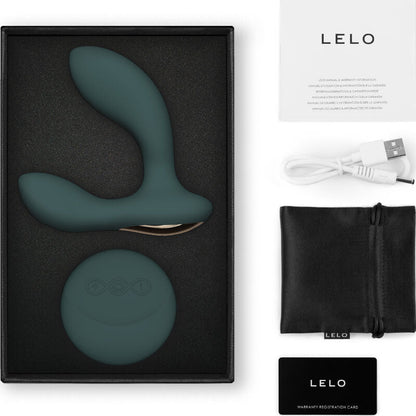 LELO - HUGO 2 GREEN REMOTE CONTROL PROSTATE MASSAGER - Kink&Play