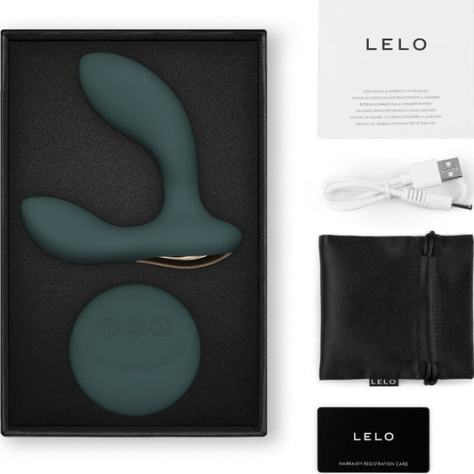 LELO - HUGO 2 GREEN REMOTE CONTROL PROSTATE MASSAGER - Kink&Play