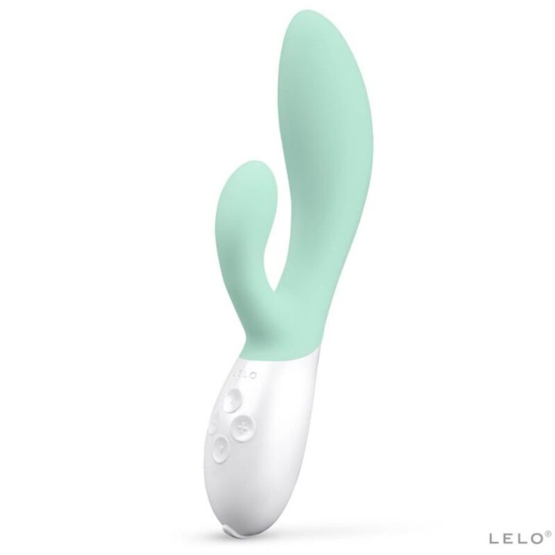 LELO - INA 3 GREEN RABBIT VIBRATOR LUXURY SEAWEED - Kink&Play