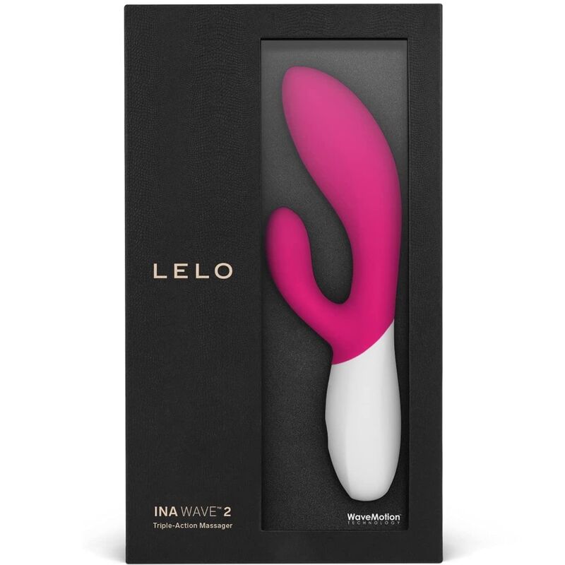 LELO - INA WAVE 2 VBRADOR LUXURY SPECIAL MOVEMENT FUCHSIA - Kink&Play