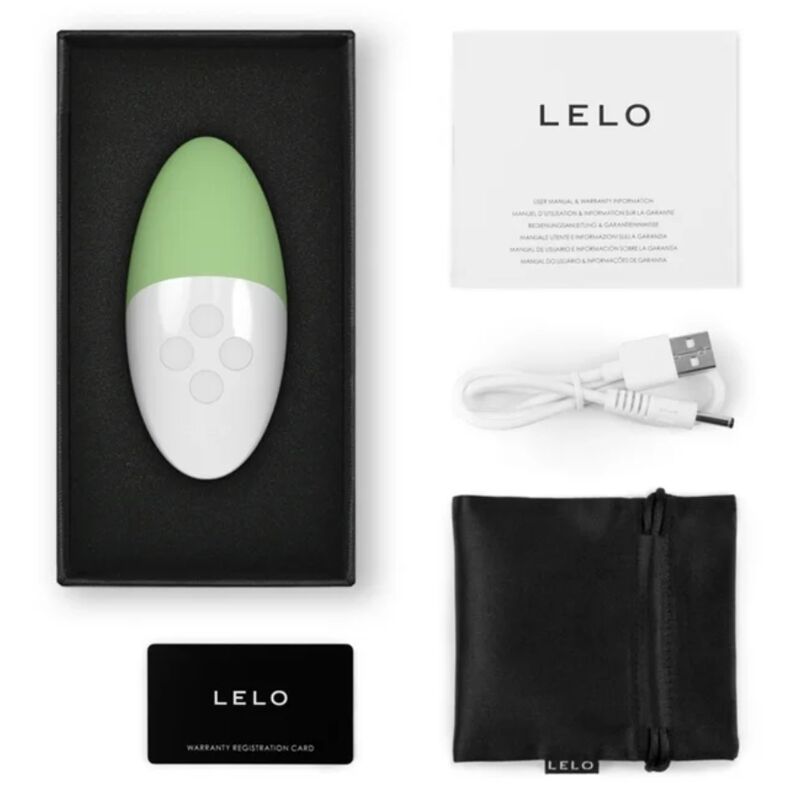 LELO - SIRI 3 CLITORIS MASSAGER PISTACHIO CREAM - Kink&Play