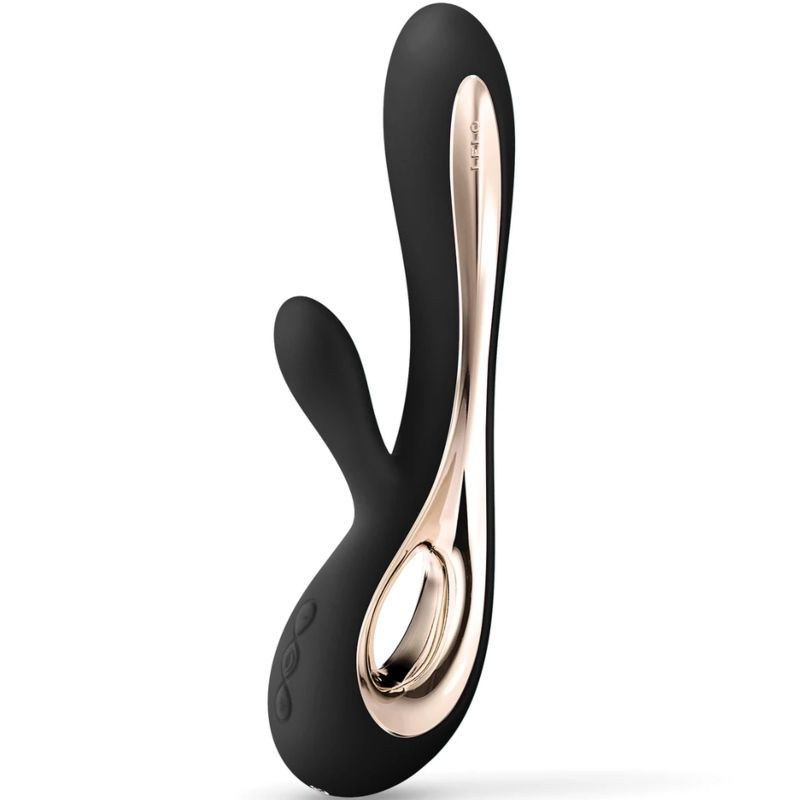 LELO - SORAYA 2 BLACK RABBIT VIBRATOR - Kink&Play