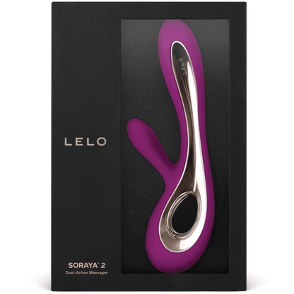 LELO - SORAYA 2 RABBIT PURPLE VIBRATOR - Kink&Play
