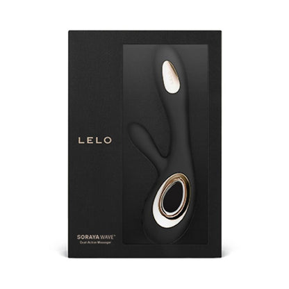 LELO - SORAYA WAVE VIBRATOR RABBIT BLACK - Kink&Play