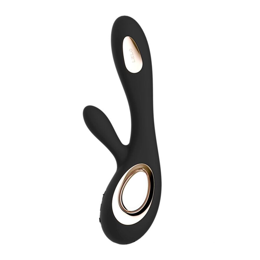 LELO - SORAYA WAVE VIBRATOR RABBIT BLACK - Kink&Play