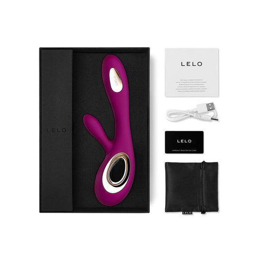LELO - SORAYA WAVE VIBRATOR RABBIT PURPLE - Kink&Play
