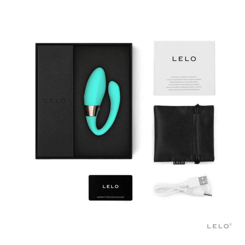 LELO - TIANI HARMONY AQUA GREEN COUPLE MASSAGER - Kink&Play