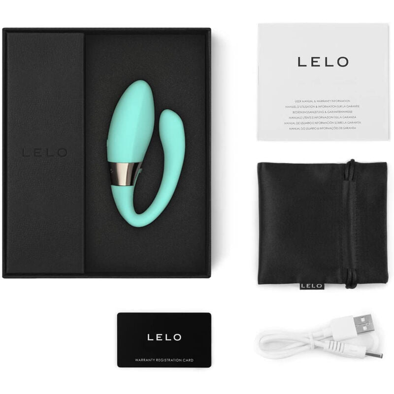 LELO - TIANI HARMONY AQUA GREEN COUPLE MASSAGER - Kink&Play